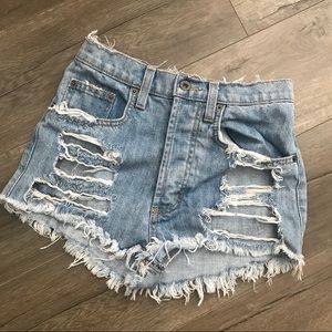 LF CARMAR HIGH WAISTED SHORTS